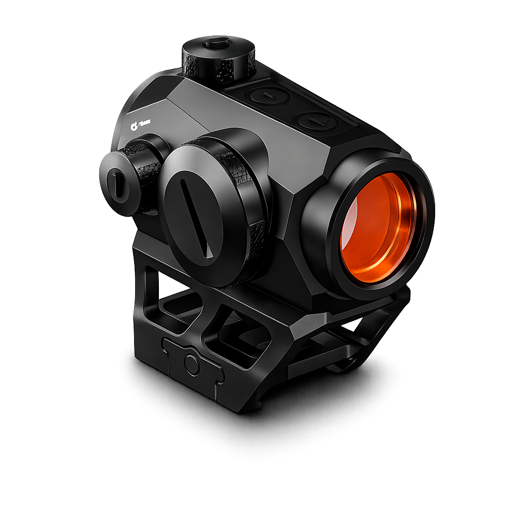 VPDOT D202X shake awake red dot sight on riser mount
