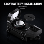 VPDOT D200X easy battery installation, top-loading compartment