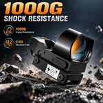 VPDOT D104X Rechargeable Red Dot Sight | USB-C Reflex | Picatinny