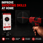 VPDOT 9mm laser training cartridge for dry fire shooting skills practice at home