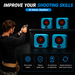 VPDOT Bluetooth 4-Target training set to improve shooting speed and accuracy