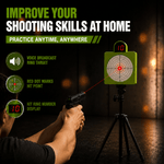 VPDOT 7 Ring laser target for dry fire practice anytime at home