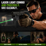 VPDOT D102X green laser and white light combo for precise aiming and visibility