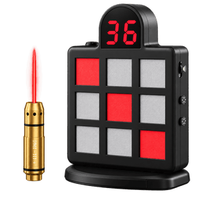 VPDOT 9-Grid Laser Shooting Target | Dry Fire Shot Timer