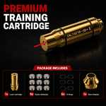 VPDOT 7.62x39 premium laser training cartridge package, cartridge, batteries, and O-rings included