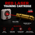 VPDOT 7.62x39 laser training cartridge, red laser trigger switch, dual O-ring for snug fit