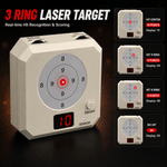 VPDOT 3 Ring laser target scoring zones diagram
