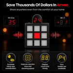 VPDOT 9-Grid target for dry fire training to save on ammo costs