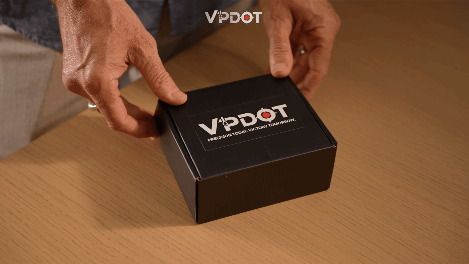 VPDOT Smart Laser Shooting Target with LED Hit Counter & Red/Green Sound-Light Feedback | Dry Fire Training Target for 9mm Laser Cartridges | 4 Difficulty Levels, Type-C Rechargeable