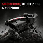 VPDOT P432X shockproof, recoilproof, and fogproof prism scope