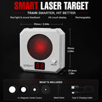 VPDOT Smart Target 90mm smart laser target, rechargeable with hit count display