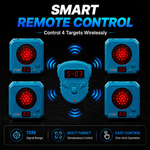 VPDOT Bluetooth 4-Target smart remote control for hit tracking