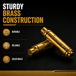 VPDOT 223 Rem laser bore sight, durable brass construction, reliable and solid build