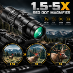 VPDOT M530 1.5-5x Red Dot Magnifier | 30mm Lens | Picatinny
