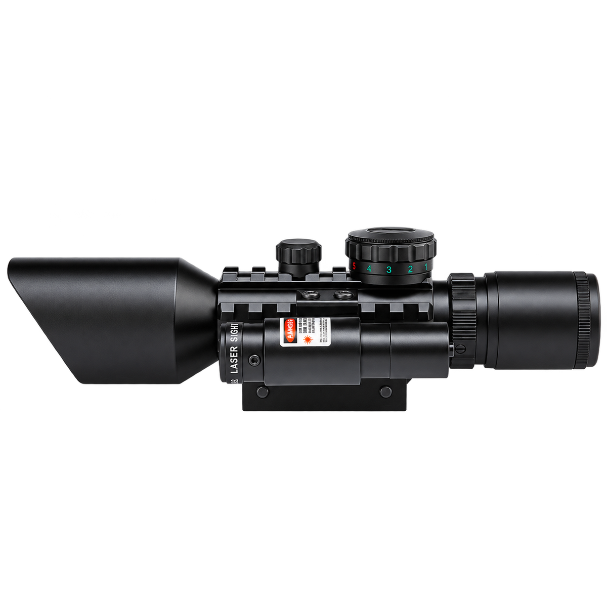 VPDOT 3-9x40 Rifle Scope | Illuminated Mil-Dot | Picatinny