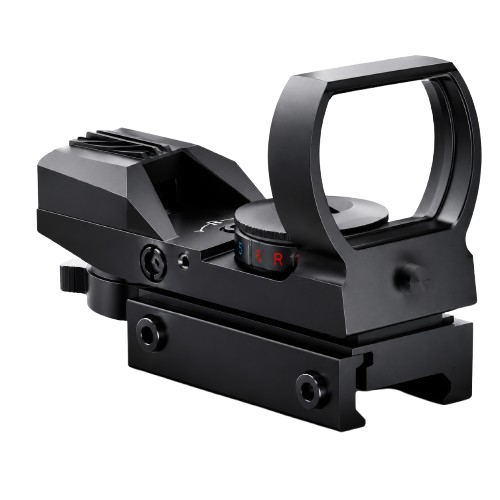 VPDOT D200X reflex red dot sight with flip-up lens covers