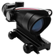 VPDOT P432X 4x32 Prism Scope | Fiber Optic | Red Dot Magnifier Combo