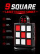 9-Grid Dry Fire Training System 4 Game Modes, Shot Timer & Auto-Score for Pistol, Rifle, Red Dot & Airsoft | Magnetic Mount, Type-C Rechargeable