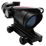 VPDOT P432X 4x32 Prism Scope | Fiber Optic | Mini Red Dot Combo | Rifle
