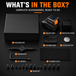 VPDOT D507X package contents, reflex sight and accessories included