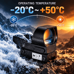 VPDOT D104X Rechargeable Red Dot Sight | USB-C Reflex | Picatinny