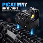 VPDOT D508X RMSC Red Dot Sight | Solar Power | Shake Awake