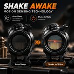 VPDOT D203X Mini Red Dot Sight | USB-C Rechargeable | Riser Mount
