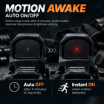VPDOT D304X Pistol Red Dot Sight | RMR Footprint | Shake Awake