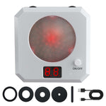 VPDOT laser shooting target package contents with accessories and charging cable