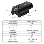 VPDOT VP2 compact laser dot sight red laser beam pistol rail dry fire home training
